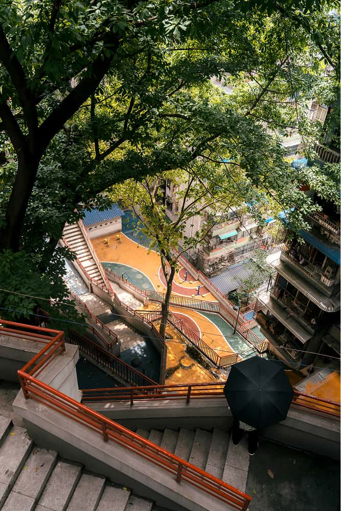 重庆城市漫步：老城立体社区